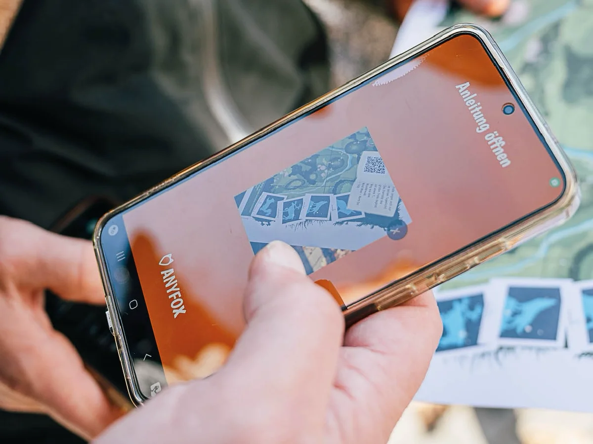 QR-Code scannen und los geht es!