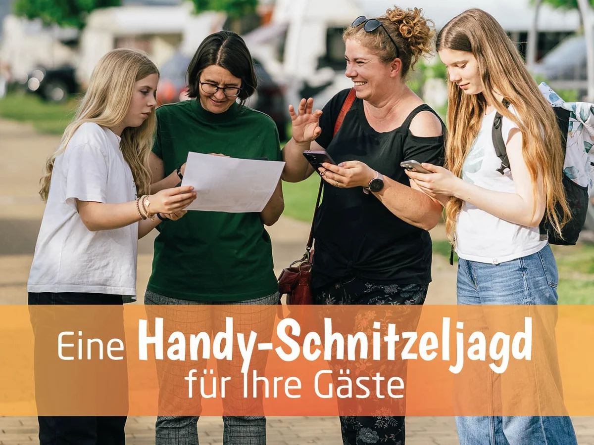 Schnitzeljagd für den Campingplatz – Gäste begeistern ohne Aufwand
