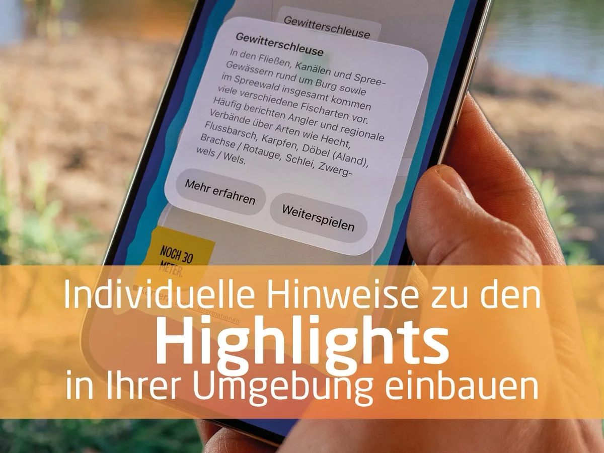 Hinweise aus der Umgebung einbauen Gut zu wissen: In der Anyfox Pro-Lizenz ist die inhaltliche Individualisierung nicht enthalten, dafür benötigen Sie das Upgrade auf den Planungsservice Pro.