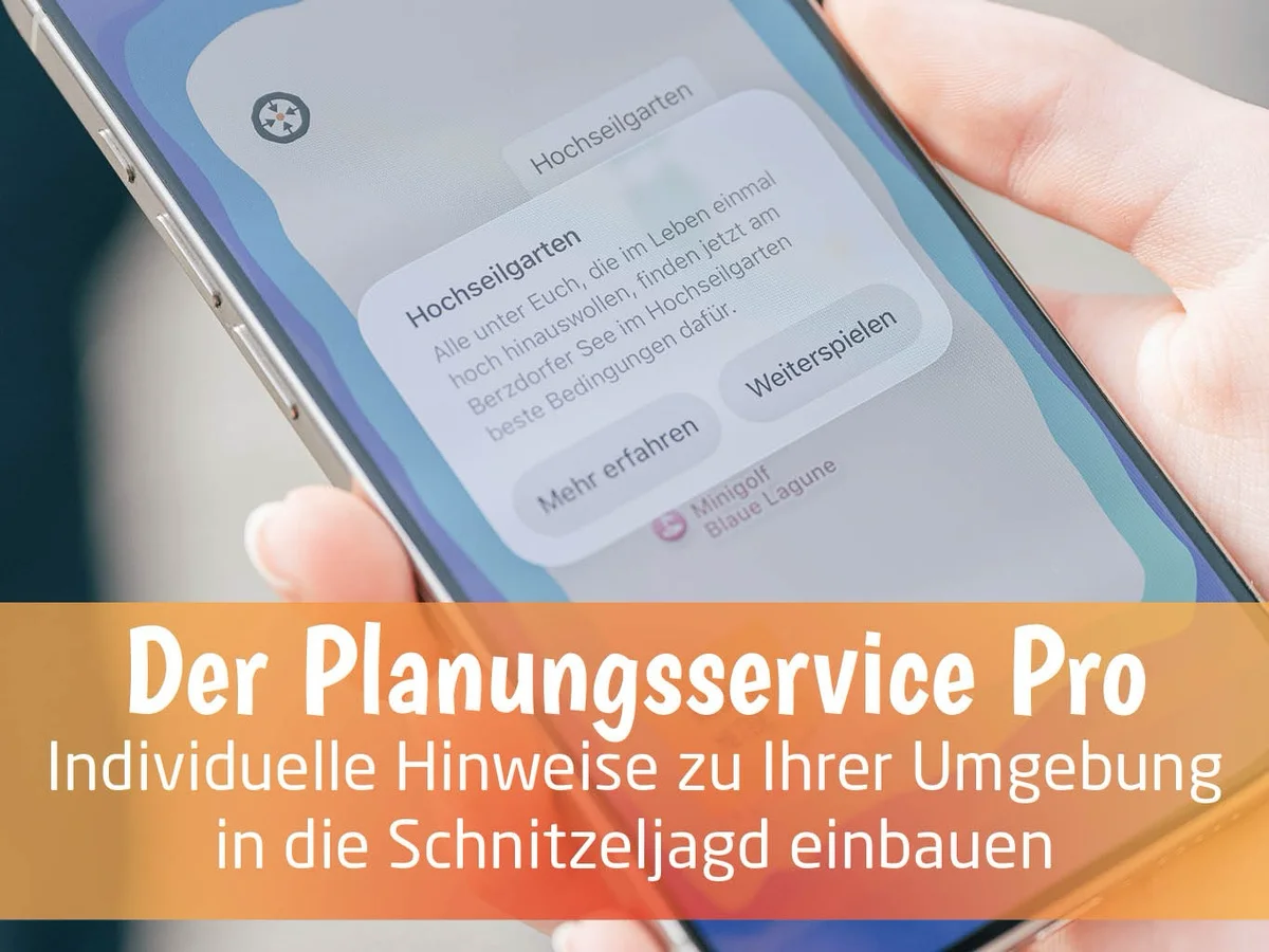 Der Anyfox-Planungsservice Pro – Ihre individuelle Schnitzeljagd leicht gemacht
