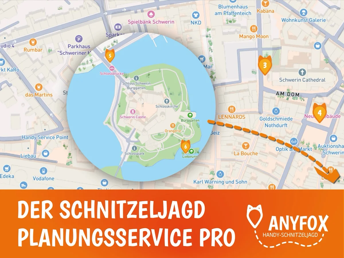 Der Anyfox-Planungsservice Pro – Ihre individuelle Schnitzeljagd leicht gemacht