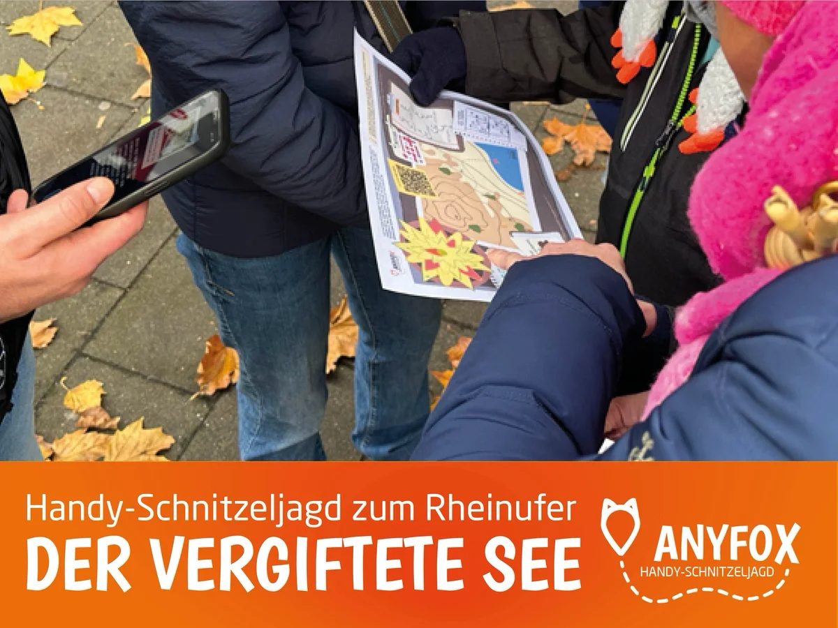Schnitzeljagd am Rheinufer