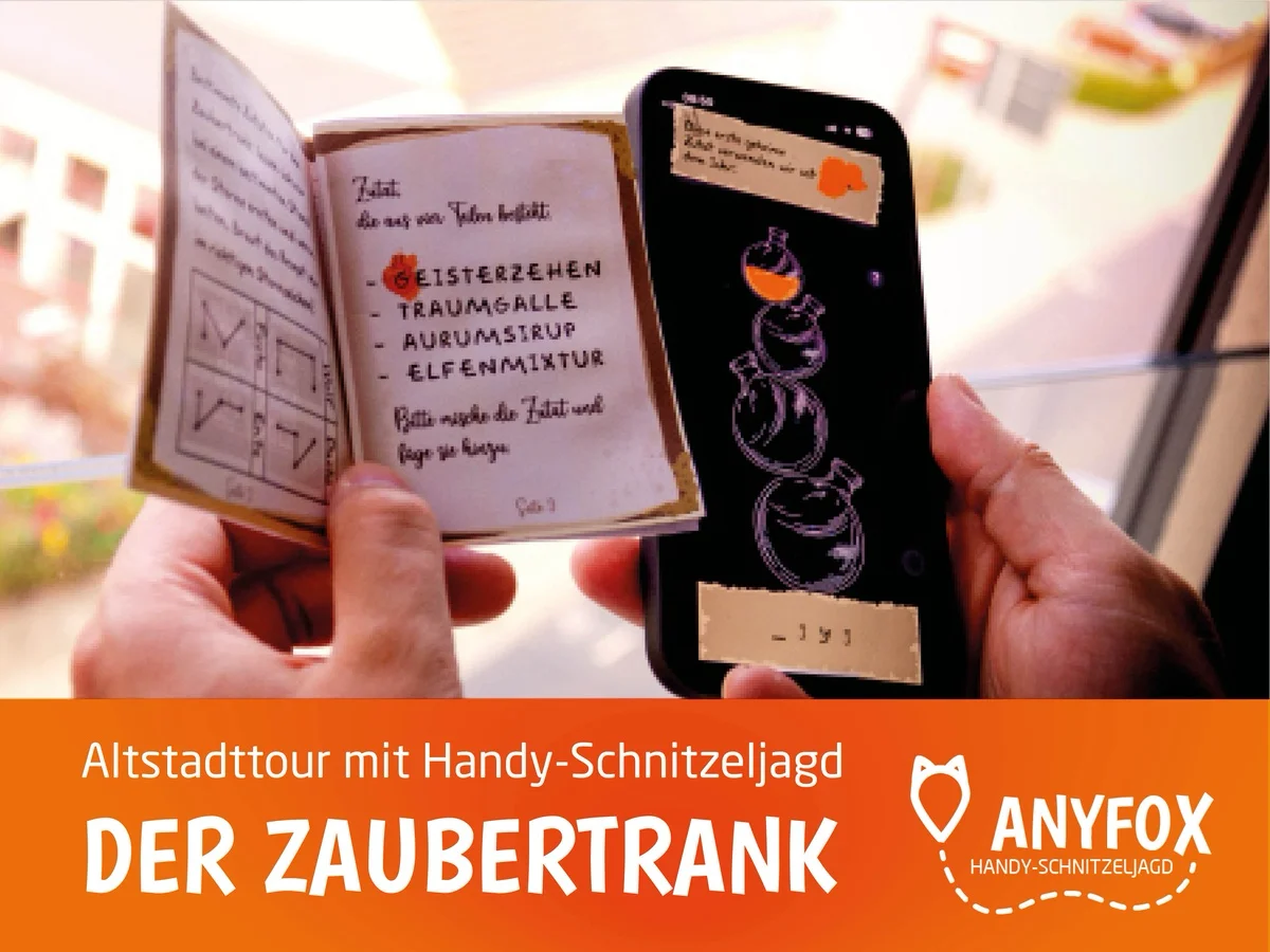 Sucht das Rezept für den geheimen Glückstrank in Düsseldorf