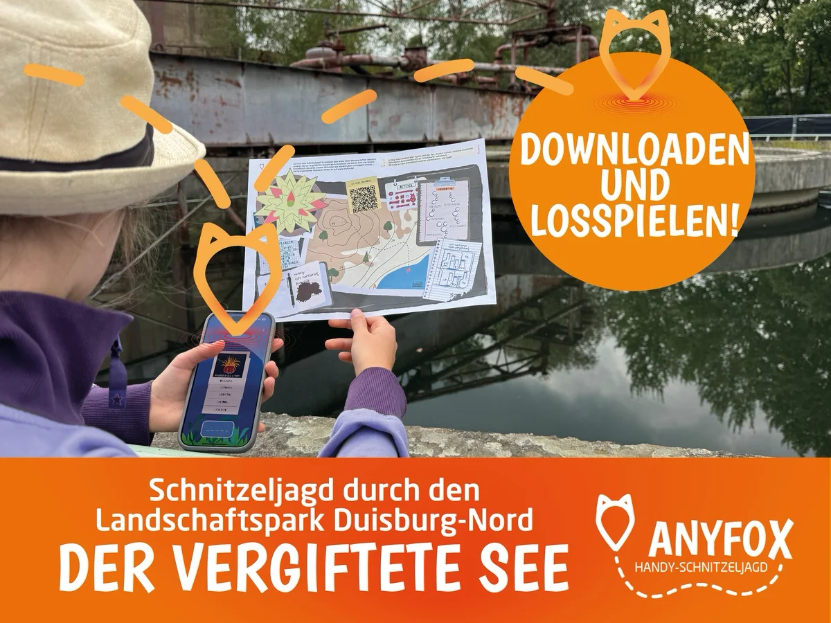 Der vergiftete See im Landschaftspark Duisburg-Nord 