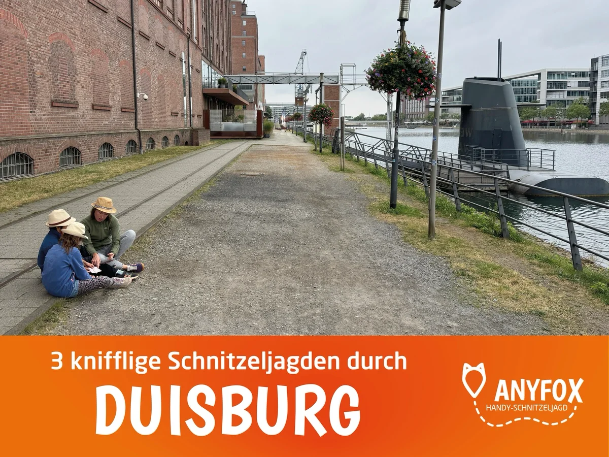 Schnitzeljagd durch Duisburg – 3 spannende Rätseltouren