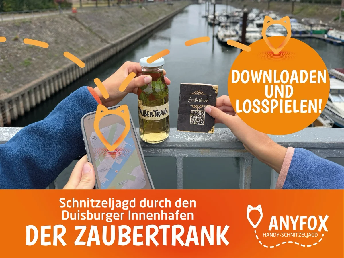 Sucht das Rezept für den geheimen Glückstrank in Duisburg