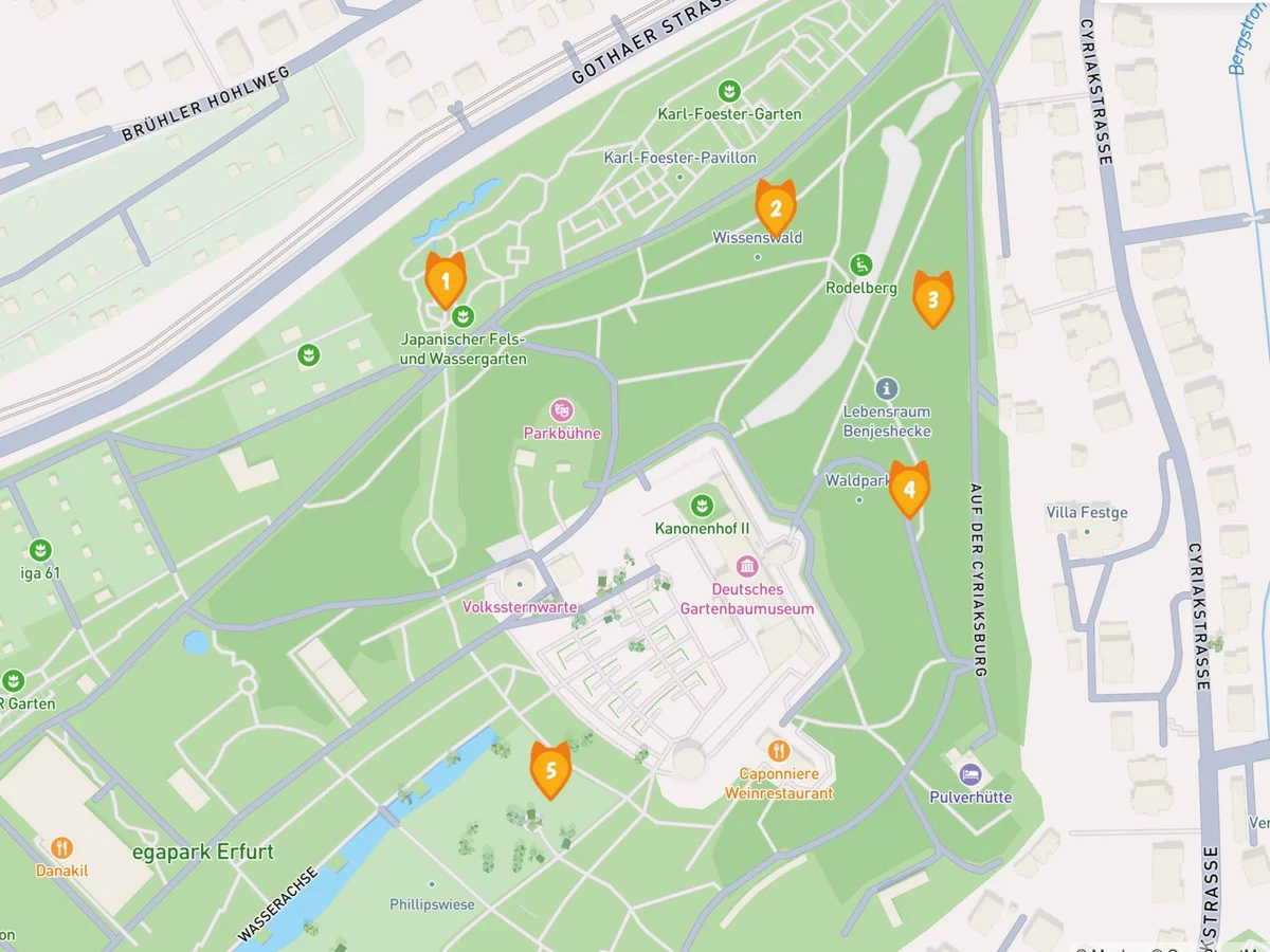 Tour durch den Egapark in Erfurt Tour durch den Egapark in Erfurt