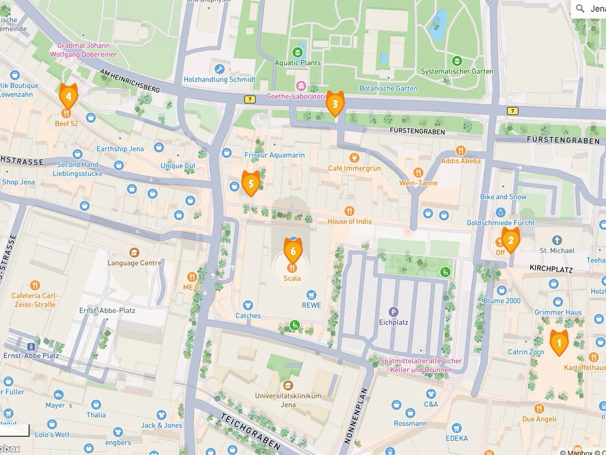 Unsere Schnitzeljagd-Tour durch das Jenaer Zentrum