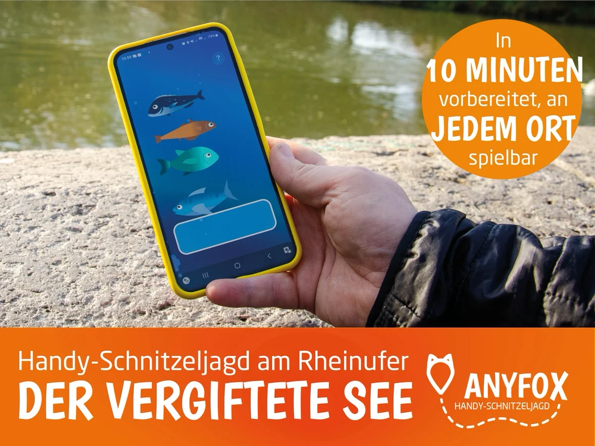 Schnitzeljagd am Rheinufer