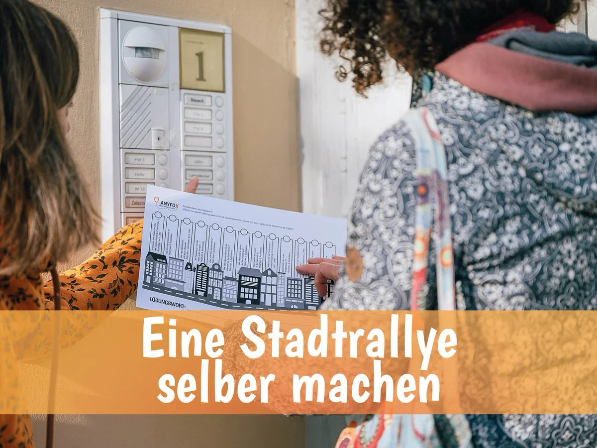 Eine Stadtrallye selber machen