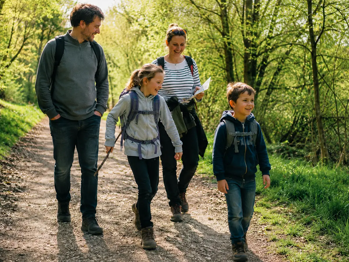 Familienwanderung mit Kindern