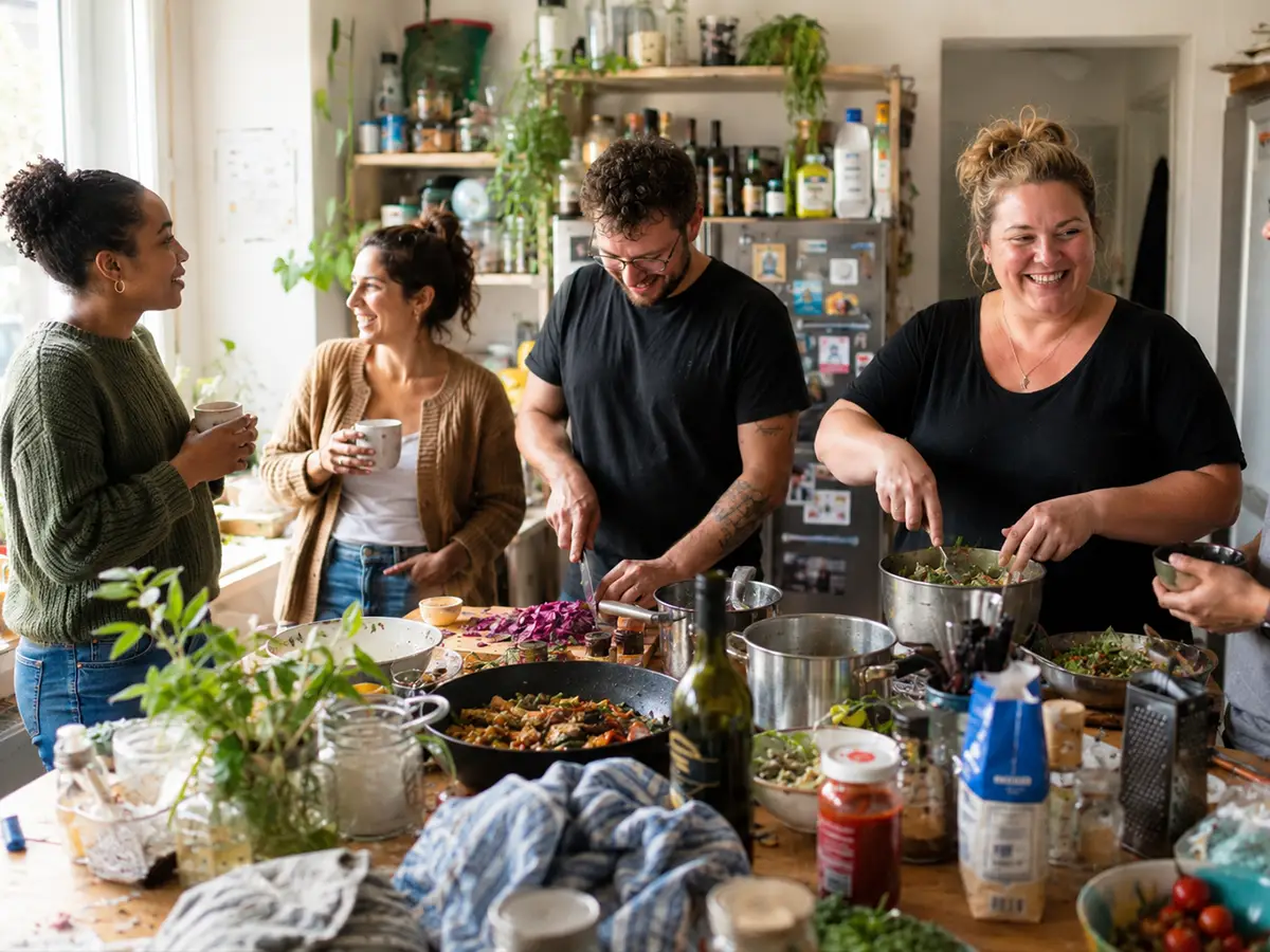 Gemeinsam brunchen oder kochen an Himmelfahrt