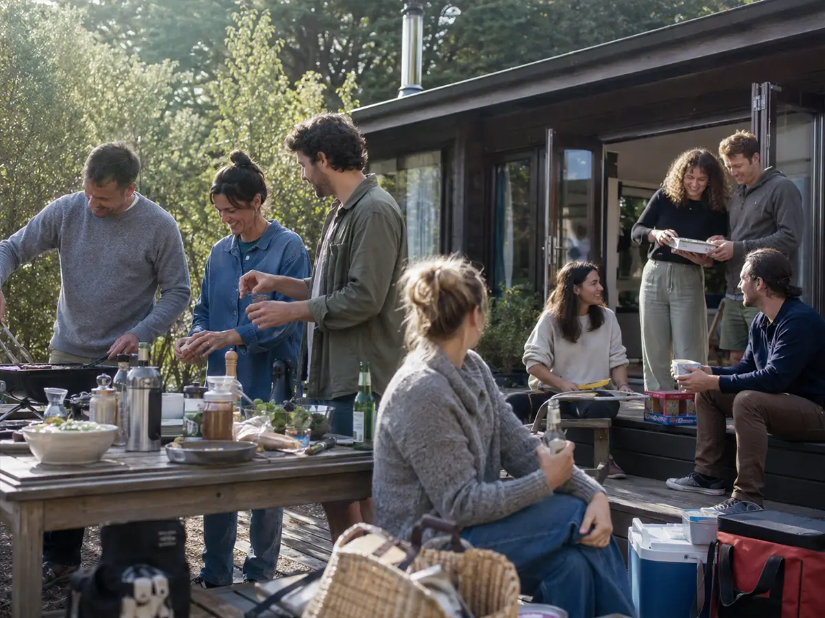 Ferienhaus Wochenende mit Freundinnen und Freunden an Himmelfahrt