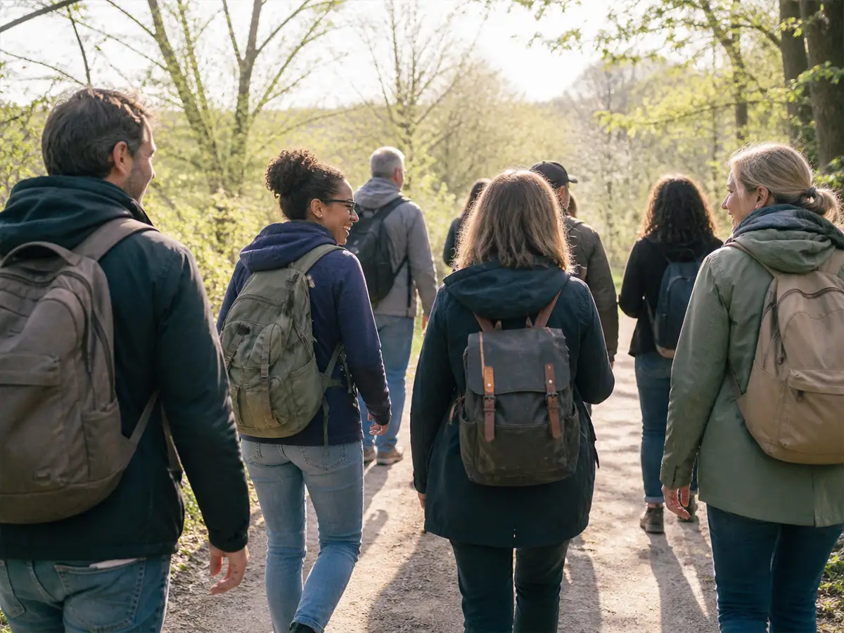 Kleine Wanderung mit Einkehr an Himmelfahrt